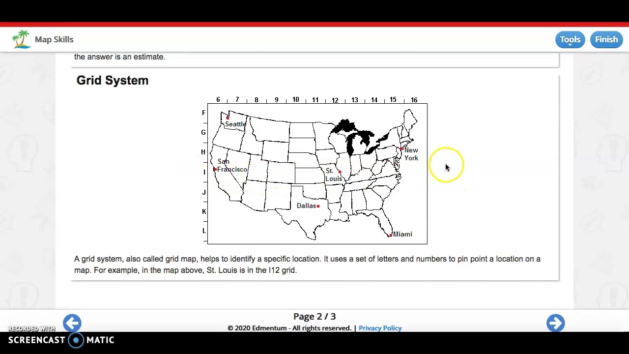 Map Skills Lesson Youtube