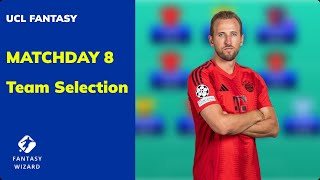 UCL Fantasy Matchday 8 | Team Selection | Chip Strategy | UEFA Champions League Fantasy 2024/25 Tips