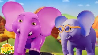 Ek Mota Hathi, एक मोटा हाथी, Hindi Kids Rhyme and Kindergarten Videos
