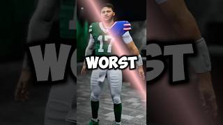 I put Josh Allen on the worst team