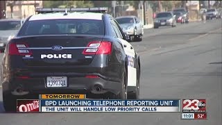 BPD launching Telephone Reporting Unit