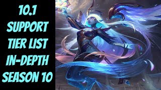 10.1 Support Tier List Explained In-Depth -- Diamond Guide -- League of Legends