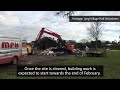 norfolk village hall gets demolished