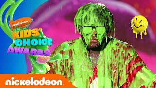 Lil Uzi Vert & Justin Wilson II Make It Rain SLIME with Drums! | Kids' Choice Awards 2023