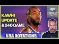 Kawhi Leonard Injury News & NBA Rotation Predictions For Fantasy Basketball Part 2