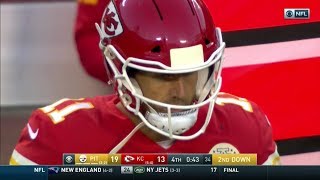 Alex Smith misses three wide open TDs. Chiefs lose to Steelers by six points.