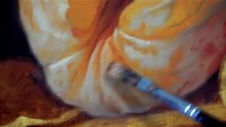 Classical oil painting - Orange