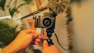 My affordable vlogging setup ..SONY cheapest ZV camera !