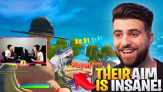 REACTING to the BEST Aimers in Fortnite!