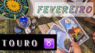 ♉️TOURO🌟FEVEREIRO🌟UMA SEGUNDA CHANCE CHEGA PRA VOCÊ!🤩🙌🎉#touro #fevereiro #tarot