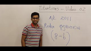 Redox Titrations Essay Questions - Video 02