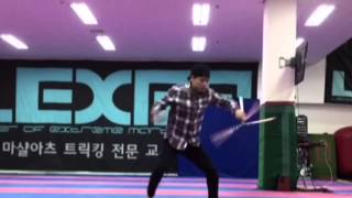 익스트림 무기술 쌍절곤\u0026카마 (weapons nunchucks\u0026kamas)