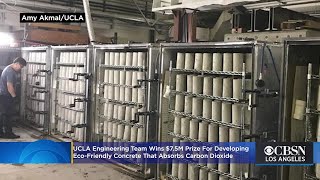 UCLA Engineering Team Wins $7.5M Prize For Developing Eco-Friendly Concrete That Absorbs Carbon Diox