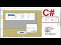 C# tutorial- How to insert update and delete in DataGridView using save button