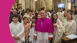 Chierichetti, Meeting in Duomo sullo Spirito Santo: omelia di mons. Delpini