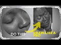 EASIEST WAY TO DRAW REALISTIC SKIN // Mercy G art