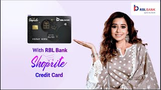 RBL Bank Shoprite Credit Card