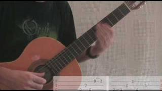 Opeth Guitar Lesson - Benighted (part one)