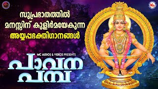 സുപ്രഭാതത്തിൽ ദുഃഖങ്ങൾ അകറ്റി മനസ്സിന് കുളിർമയേകുന്ന അയ്യപ്പഭക്തിഗാനങ്ങൾ|പാവന പമ്പ|Ayyappa Songs