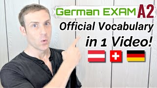 LEARN ALL German A2 Vocabulary [Subtitles]