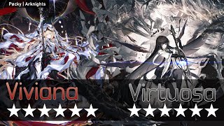 Arknights Operator Info | Viviana + Virtuosa เจ๊เทียนขาวกับสาวนักดนตรีบาดหู | Pøcky