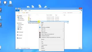 Sub folder removal using batch script