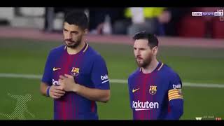 ملخص مباراة برشلونة وليغانيس 3-1 هاتريك ميسي { الدوري الاسباني } حسن العيدروس 7-4-2018 HD