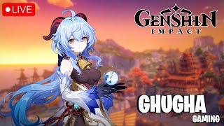Genshin Impact India 🔴LIVE (2K Quality) | GhuGha Gaming