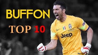 GIANLUIGI BUFFON Top 10 saves of his career