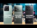 Realme GT6 vs Xiaomi 13T Pro vs Redmi K70 Pro