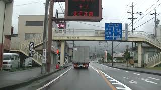 【一般道　走行動画】　岡谷市内を走る