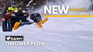 Rammy Thrower Plow ATV - long edit