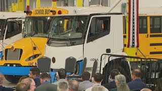 Lion Electric Plant opens in Joliet