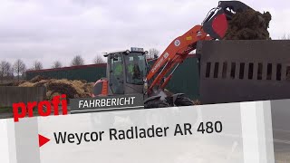 Weycor AR 480: Baumaschine für den Hof | profi #Fahrbericht