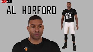 Al Horford Face Creation in NBA 2K25