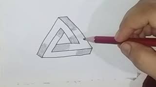 How to Draw The Impossible Triangle in 5 Easy Steps