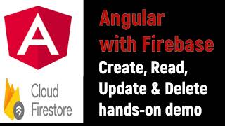 Angular with Firebase Firestore CRUD operations tutorial