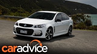 2016 Holden Commodore SV6 Black Edition review | CarAdvice