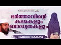 നിങ്ങളുടെ ദാമ്പത്യം മറ്റുള്ളവർക്ക് മാതൃകയാകാൻ സാധിച്ചാൽ islamic speech malayalam kabeer baqavi