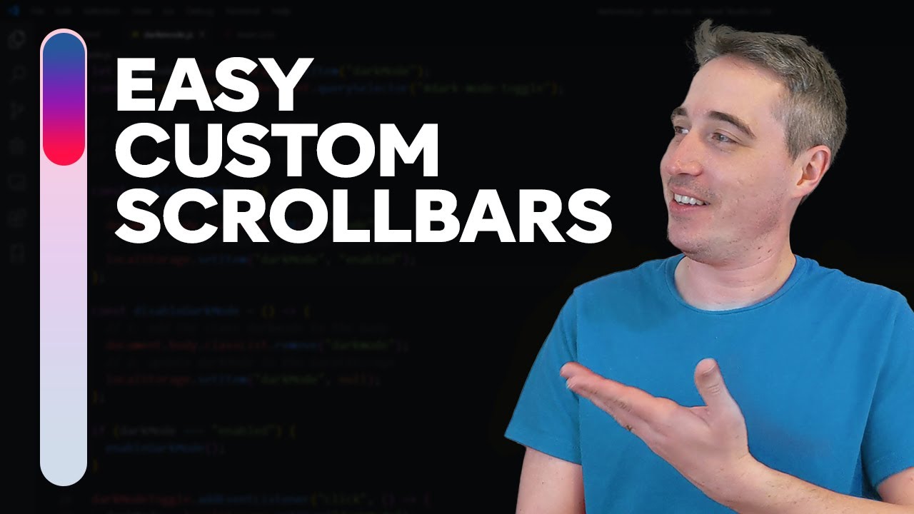 Create Custom Scrollbars Using CSS - YouTube