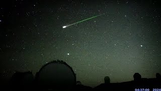 ハワイ・マウナケア星空ライブカメラ 202412月1日UTの流星ダイジェスト/Meteors over Maunakea, Hawaii, Dec 1, 2024 UT