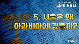 [하나님 왕국 관점으로 보는 갈라디아서] 5. 샤울은 왜 아라비아에 갔을까?(갈 1:10-24)