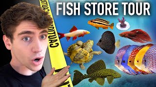 CRAZY FISH + REPTILE STORE TOUR!