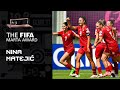 Nina Matejić | Serbia v England | FIFA Marta Award 2024 Nominee