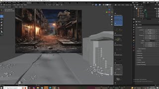 Creating an Abandoned City from Scratch in Blender | 3D Modeling Tutorial