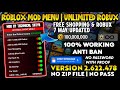 Roblox Mod Menu 2.636.626 Free robux and Shopping | Fly, Speed & Unlimited Robux Anti Ban 2024!