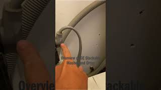 Overview of GE Stackable Washer and Dryer