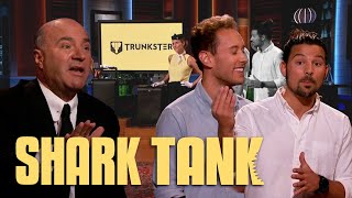Things Get Heated With Innovative Owners Of Trunkster | Shark Tank US | Shark Tank Global