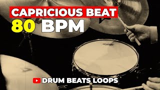 80 BPM DRUM LOOP for PRACTICE | Rock Beat