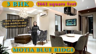 Motia Blue Ridge 🔥 Luxury Apartments 💁‍♀️ 3 \u0026 3+1 BHK at Peer Muchalla (Zirakpur) 📍 Near Panchkula